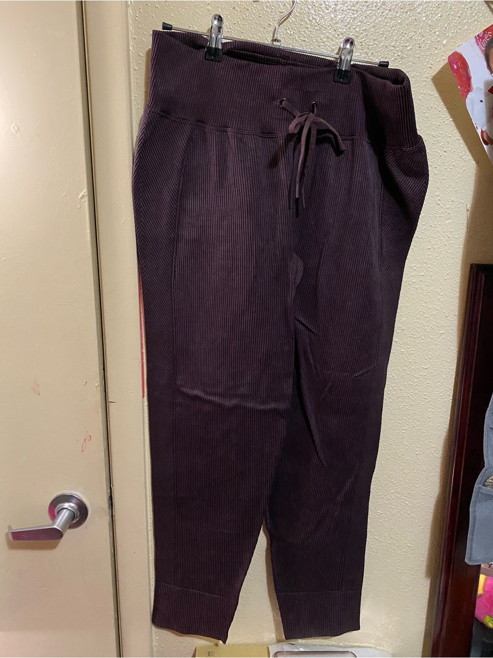 PINK Victoria's Secret Drawstring Pants - Plum